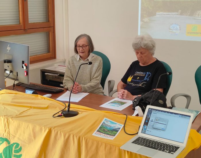 Rosetta Bertolin e Maria Pia Simonetti di Legambiente