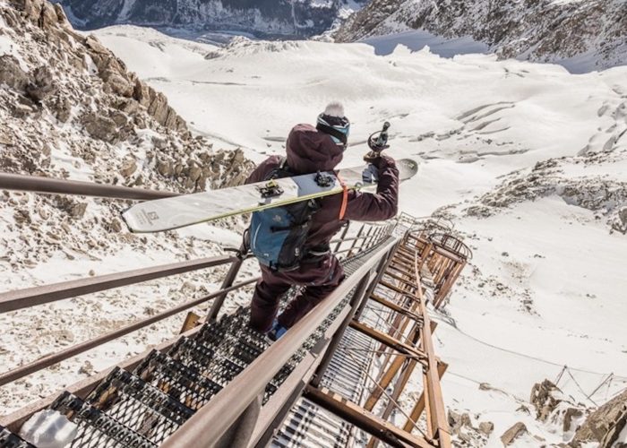 SCALA DEL TOULA Skyway Monte Bianco