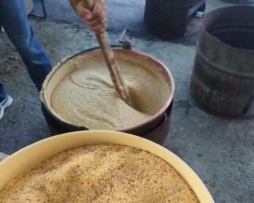 Sagra polenta Doues