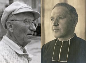 Da sinistra: Salico e monsignor Alliod.