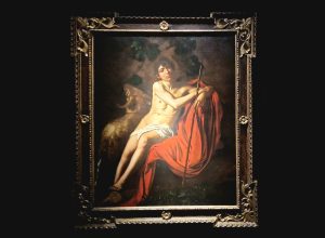 San Giovanni Battista Mostra Caravaggio per Ventennale Forte di Bard Foto Alice Dufour