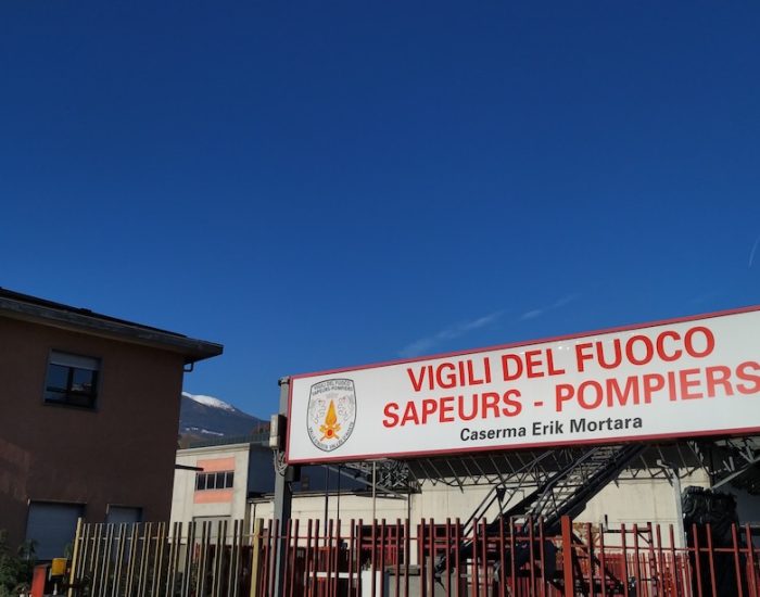 Il comando regionale dei Vigili del fuoco.
