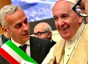 Vittorio Anglesio e Papa Francesco