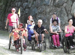 Volontari e disabili in montagna