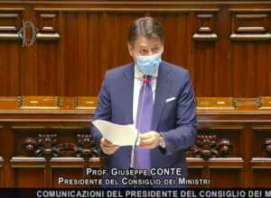 nuove misure illustrate da Conte alla Camera
