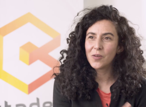 La docente del laboratorio, Nora Demarchi