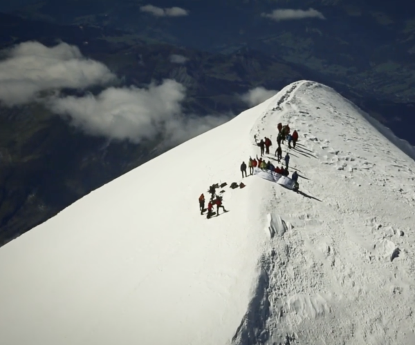 Immagine di archivio - Monte Bianco - spedizione geometri esperti Alta Savoia