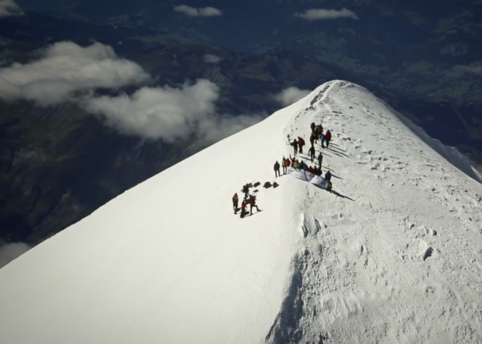 Monte Bianco - spedizione geometri esperti Alta Savoia