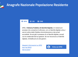 anagrafe online