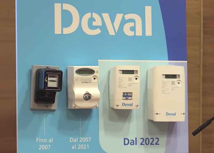 I nuovi contatori 2G di Deval SpA, che verranno installati nel 2022