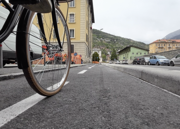 pista ciclabile Aosta