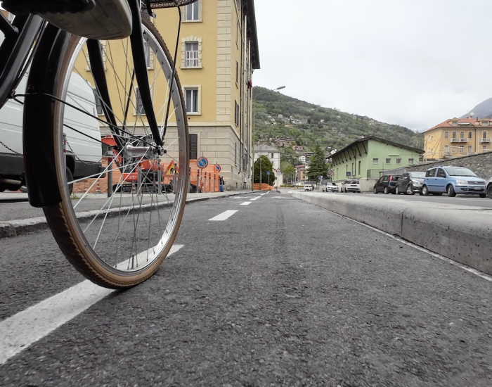 pista ciclabile Aosta