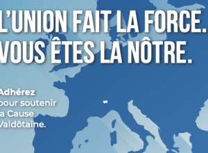 L'union fai la force, affiche campagna adesione 2025 UV