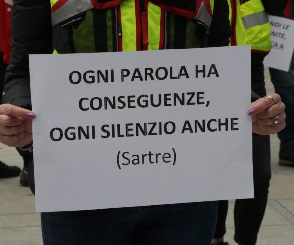 Sciopero Corpo forestale e Vigili del fuoco