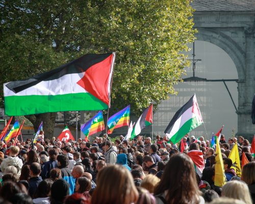 Sciopero generale per Gaza Ph Nicole Jocollé