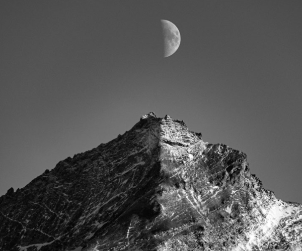 Shadows of Mountain and Moon Image Credit & Copyright: Enzo Massa Micon