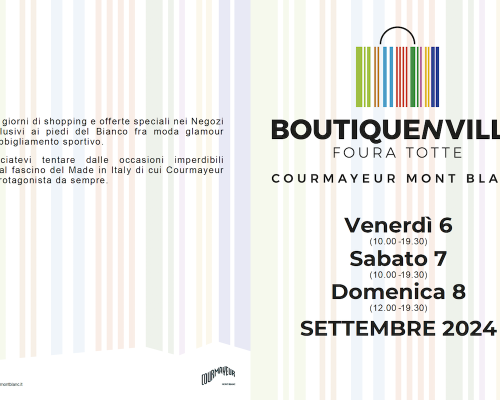 Boutiquenville a Courmayeur