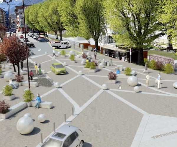 Il progetto di pedonalizzazione di piazza della Repubblica