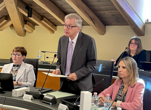 Il sindaco di Aosta Raffaele Rocco Il sindaco di Aosta Raffaele Rocco