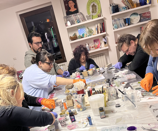 I corsi di resina di Colori Locatelli