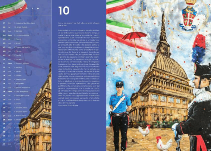 calendario storico Carabinieri