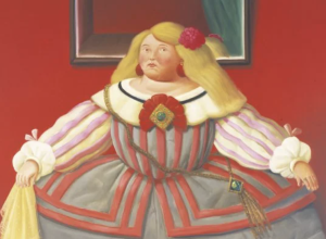 "Da Velásquez". 2006, olio su tela – Proprietà Fernando Botero Foundation