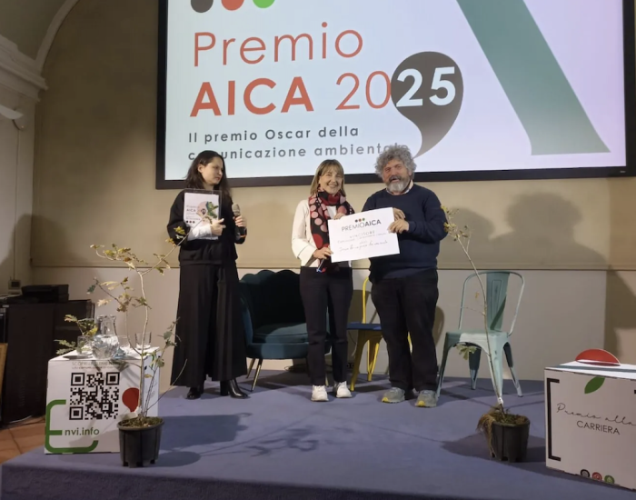 La cerimonia di consegna del Premio Aica ad Anso