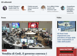 prima pagina stampa 11 dicembre