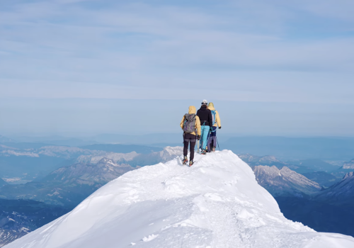 Misurazione cima Monte Bianco