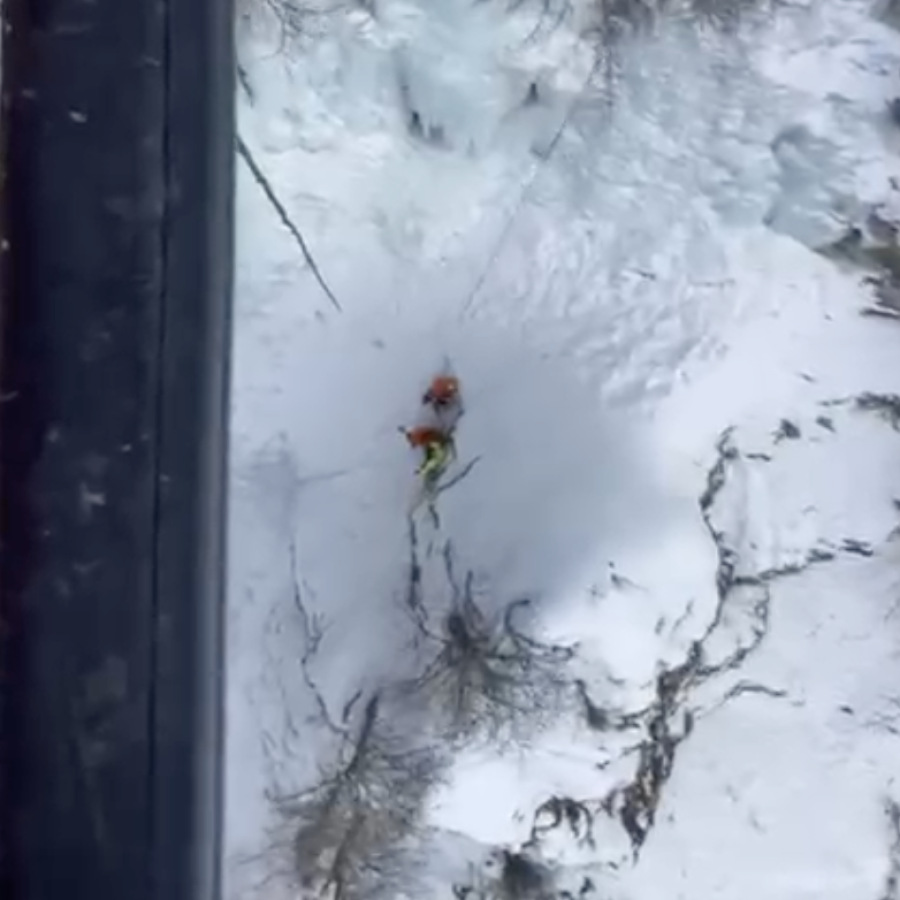 Recupero ghiacciatore Ollomont