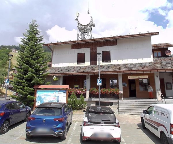 L'ufficio postale di Torgnon