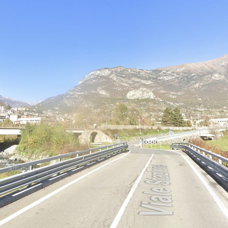Il ponte Saint-Clair nel Comune di Châtillon