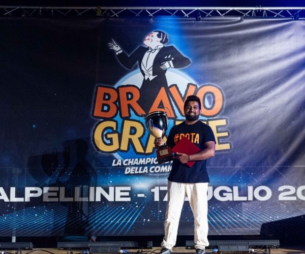Naveen Cassera, vincitore di Bravograzie 2026
