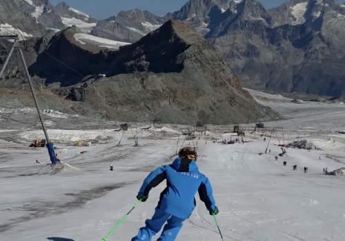 Federica Brignone a Cervinia