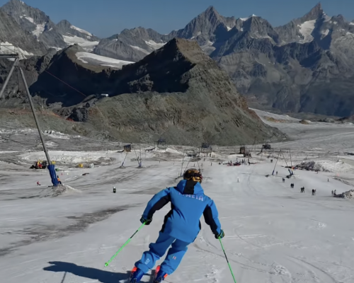 Federica Brignone a Cervinia