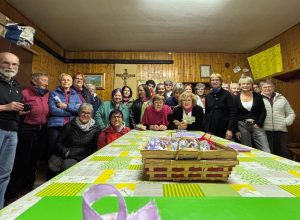 Serata presso la Sala Parrocchiale di Brusson durante la quale alcune Violette hanno raccontato Viola