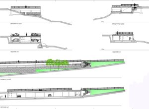 La sezione del parcheggio a Excenex