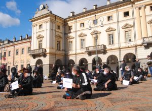 #Siamoaterra, la manifestazione dei pubblici esercizi in piazza Chanoux