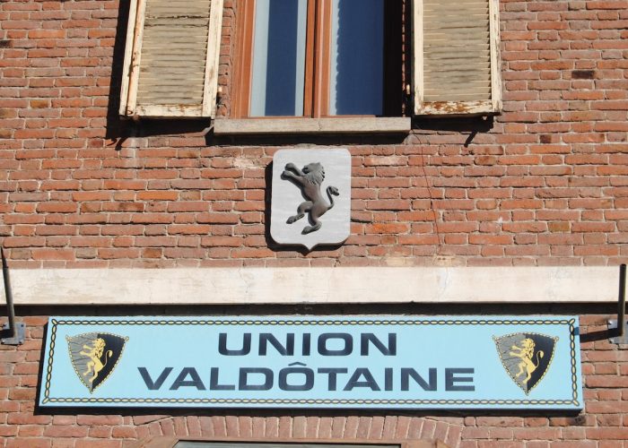 La sede dell'Union Valdotaine - UV