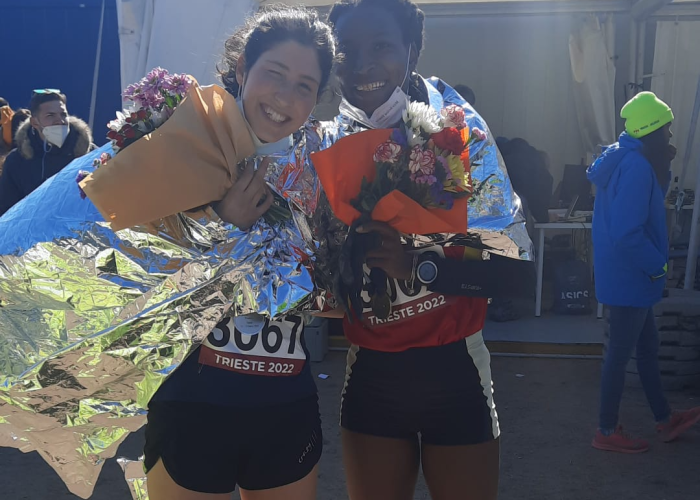 Gradizzi a sx con la 3aa Promesse Faith Gambo