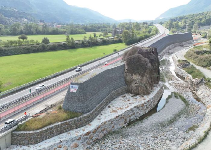 Vallo Frana Quincinetto - Sistemazione idraulica ramo dora