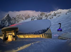 Skyway Monte Bianco - La stazione del Pavillon