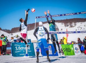 Snow Volley a Roccaraso - foto Facebook Snow Volley Italia