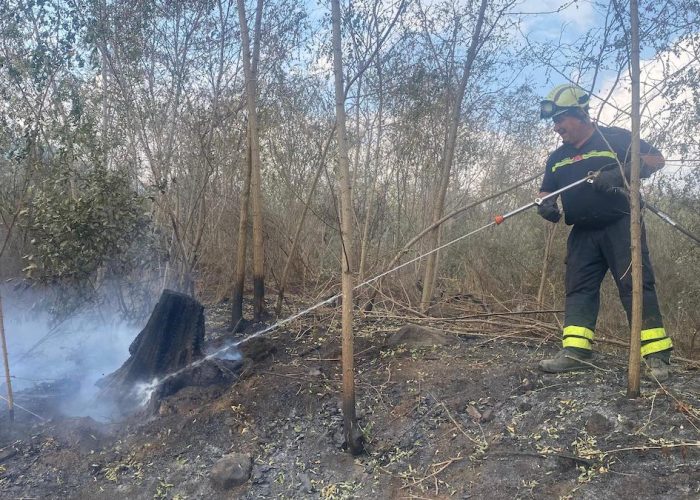 Spegnimento incendio Vesuvio