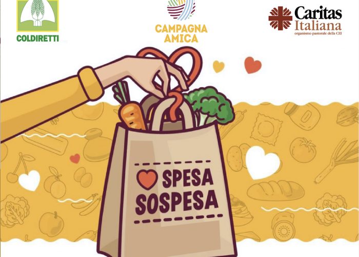 Spesa sospesa Coldiretti