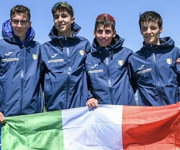 Squadra maschile U18 Marco Magistro - foto Fidal