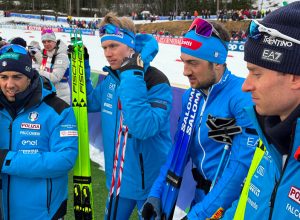 Staffetta italia Mondiali fondo Trondheim