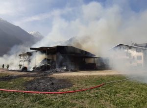 Stalla in fiamme Donnas Image at