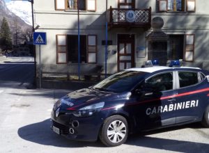 La stazione dell'Arma di Gressoney-Saint-Jean.