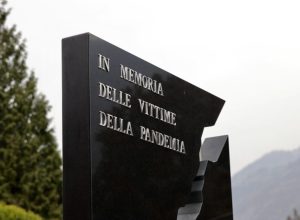 Stele in memoria delle vittime del Covid